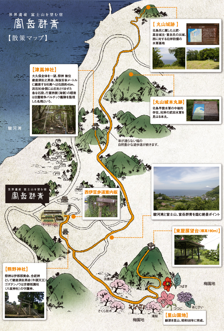 遊歩道散策